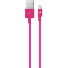Lightning-USB iPhone için Şarj / Senkronizasyon Kablosu Pembe