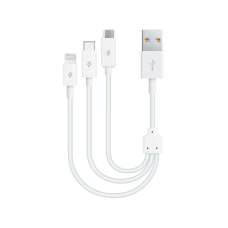 MiniCable Trio 30 cm Type-C, Lightning, Micro USB Uçlu Şarj Kablosu