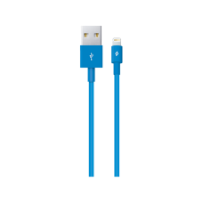 Lightning-USB iPhone için Şarj / Senkronizasyon Kablosu Mavi
