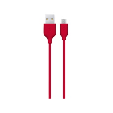 Micro USB Micro USB - USB Şarj ve Data Kablosu Kırmızı