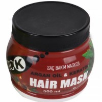 Mck Saç Bakım Maskesi Argan Yağ ve Keratin Hair Mask 500 ML