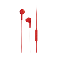 Ttec Kumandalı ve Mikrofonlu Kulakiçi Kulaklık Rio™ Kırmızı