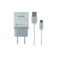 Kensa Quick Wall Charger Including Type-C Şarj Aleti